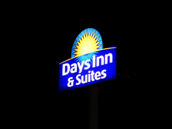 Days Inn & Suites Moncton Neon Sign