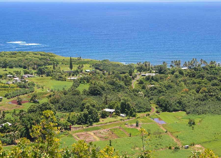 Wailua Overlook, one of the best places to stop on the Road to Hana