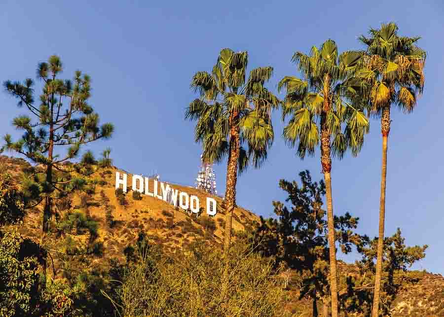 View of the Hollywood Sign