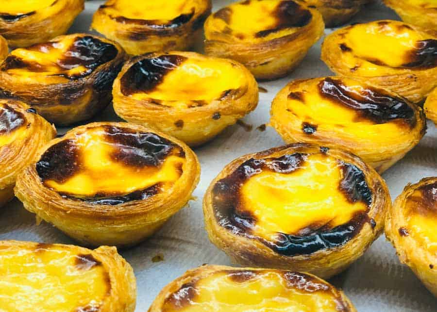 Pastel de Nata, a pastry you should try on your 3 days in Lisbon itinerary