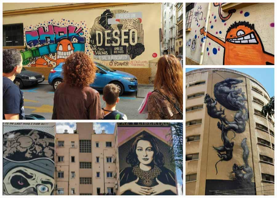 visiting the Soho neighborhood on a one day trip to Malaga