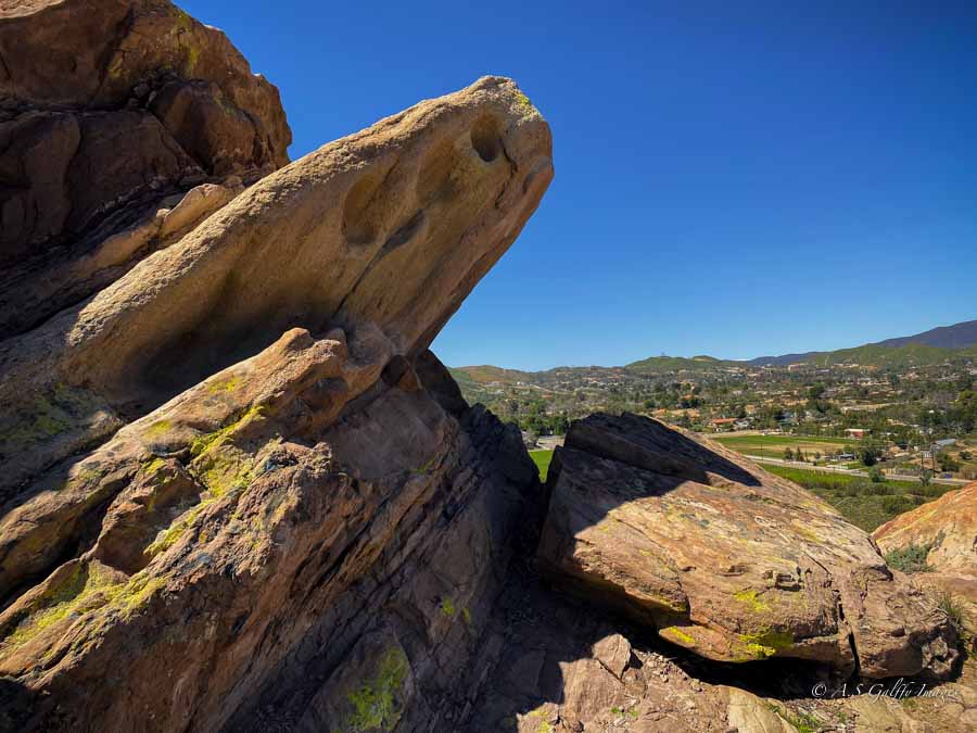 Rock formations at Vasquez Rocks