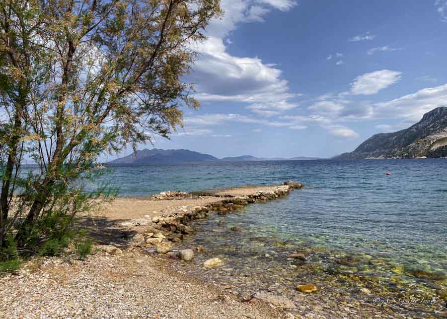 THE bay of Agios Vlasios in Greece